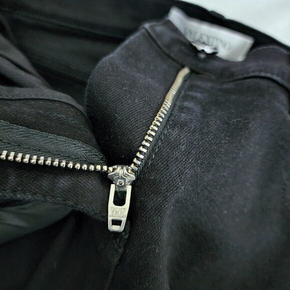 Valentino x Izumi Miyazaki 'Gravitation' Butterfly Print Jeans Black MSRP $2590 - Picture 7 of 16